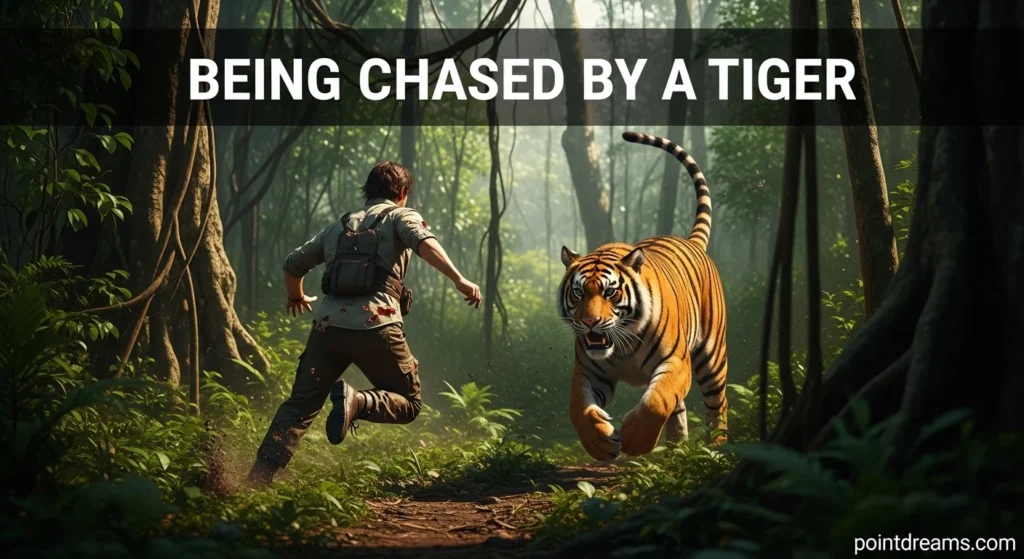 Being Chased by a Tiger