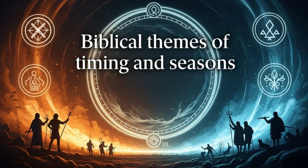 Biblical themes of timing and seasons