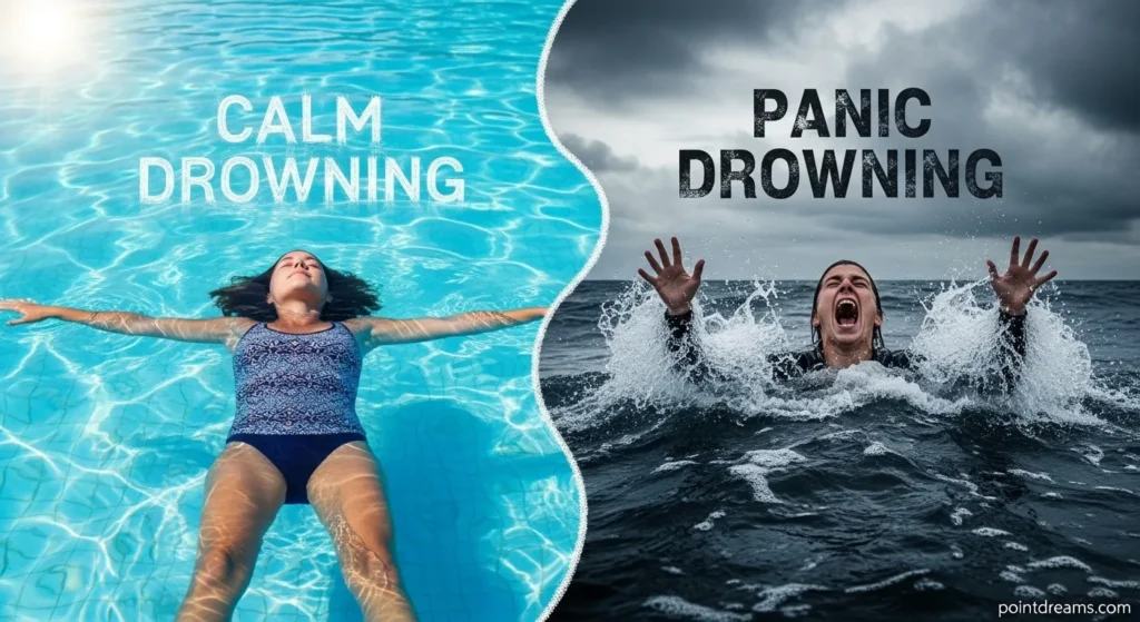 Calm Drowning vs Panic Drowning