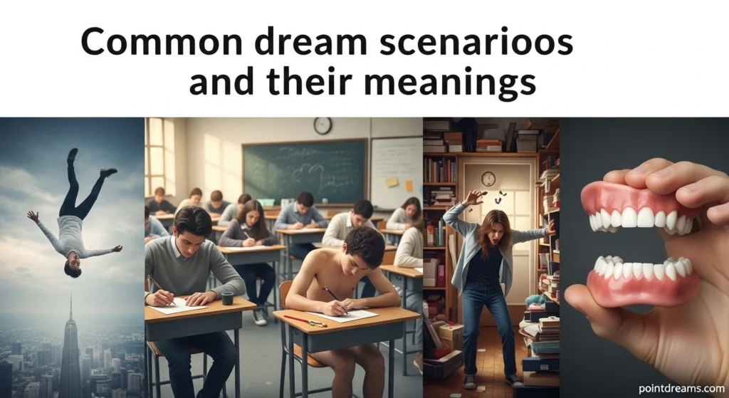 Common dream scenarios and their meanings