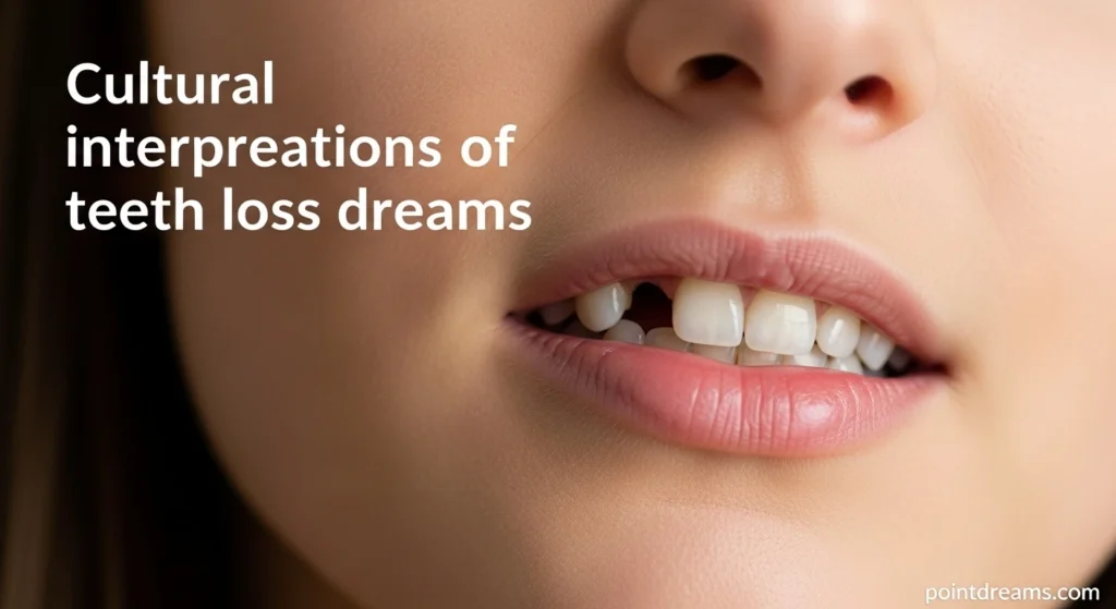 Cultural interpretations of teeth loss dreams