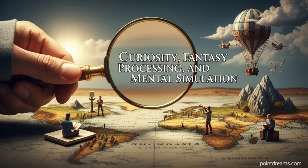 Curiosity, Fantasy Processing, and Mental Simulation