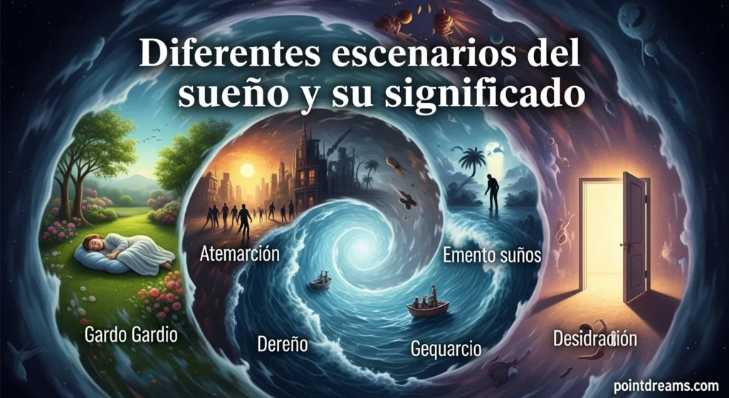 Diferentes escenarios del sueño y su significado