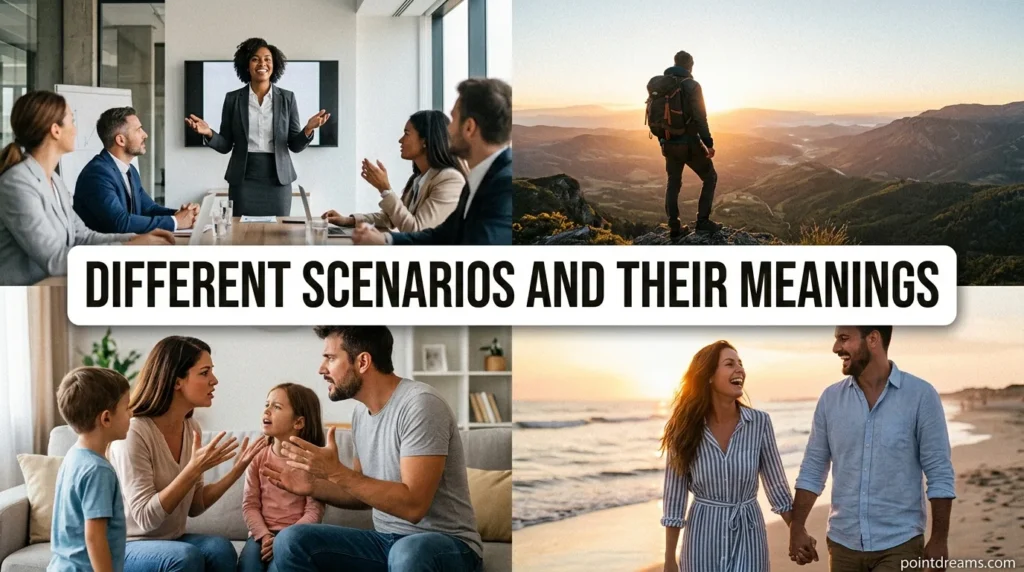 Different Scenarios and Their Meanings