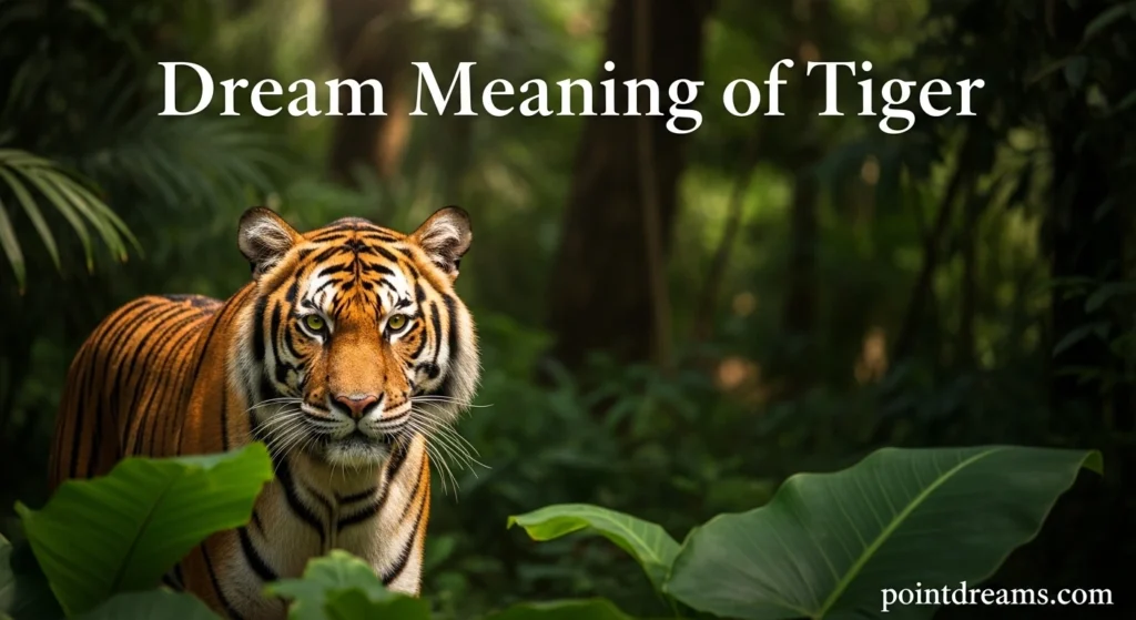 Dream Meaning of Tiger