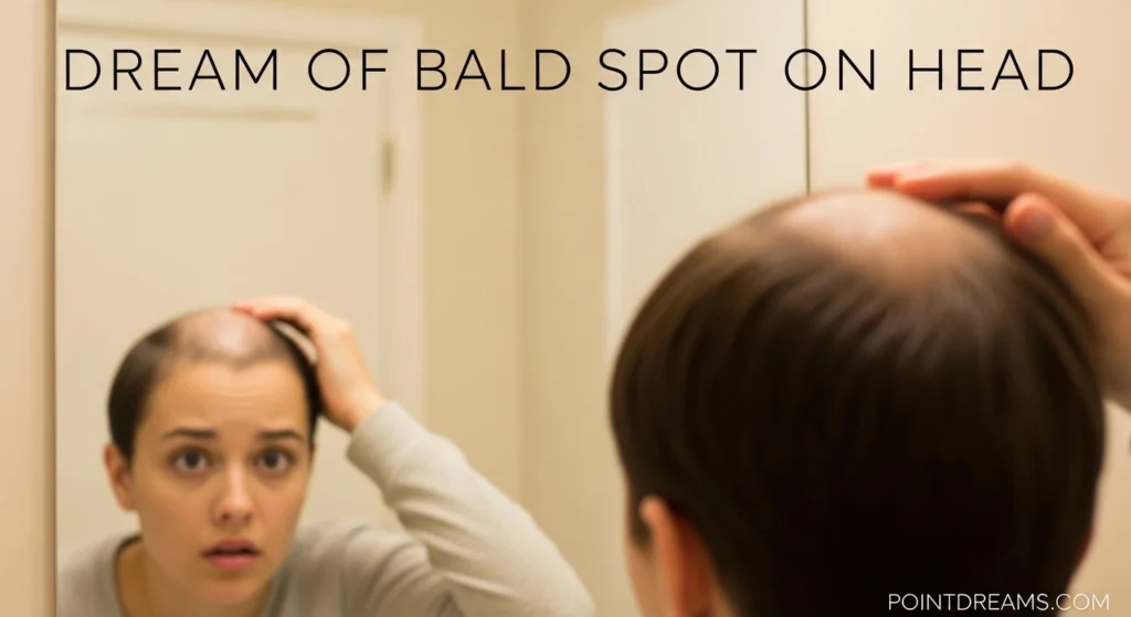 Dream of Bald Spot on Head
