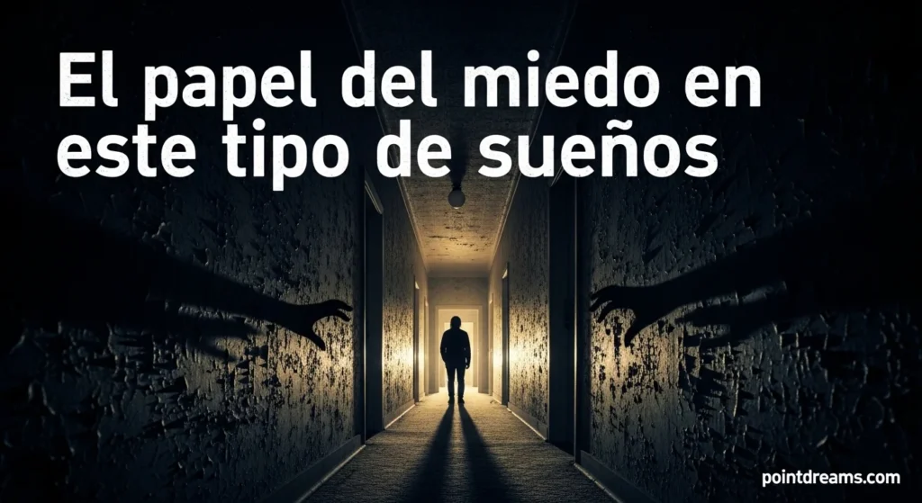El papel del miedo en este tipo de sueños