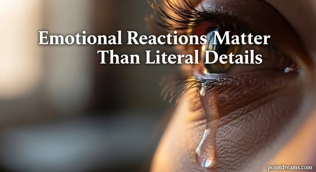 Emotional Reactions Matter More Than Literal Details