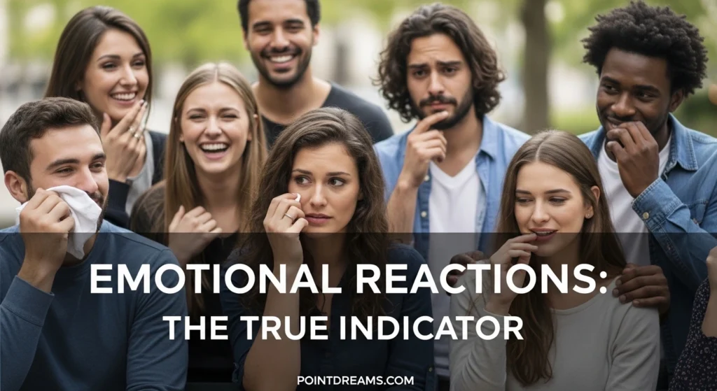 Emotional Reactions: The True Indicator