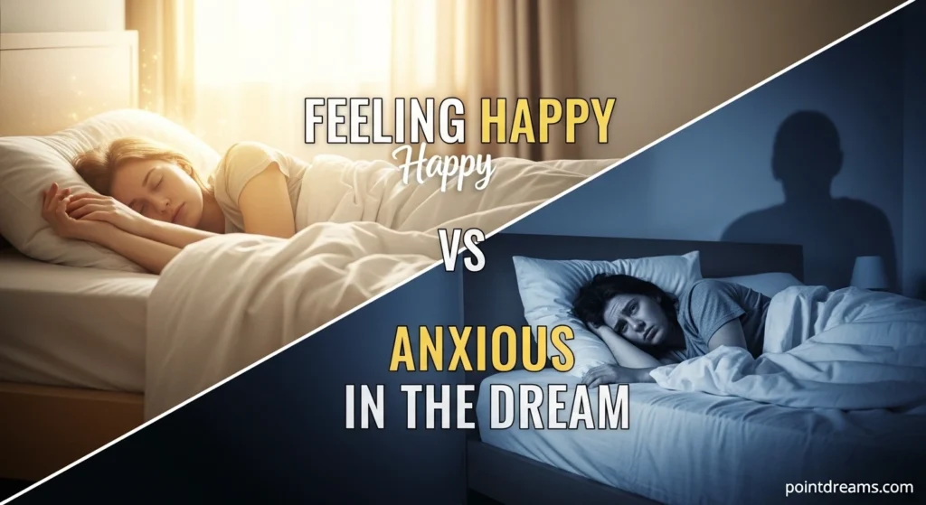 Feeling Happy vs Anxious in the Dream