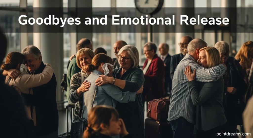 Goodbyes and Emotional Release