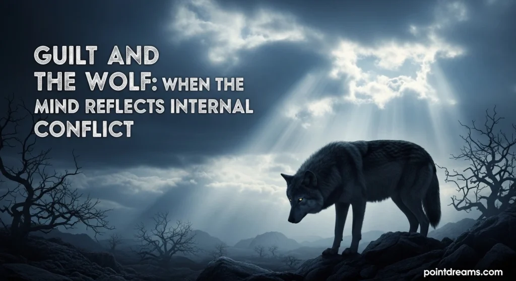 Guilt and the wolf: when the mind reflects internal conflict