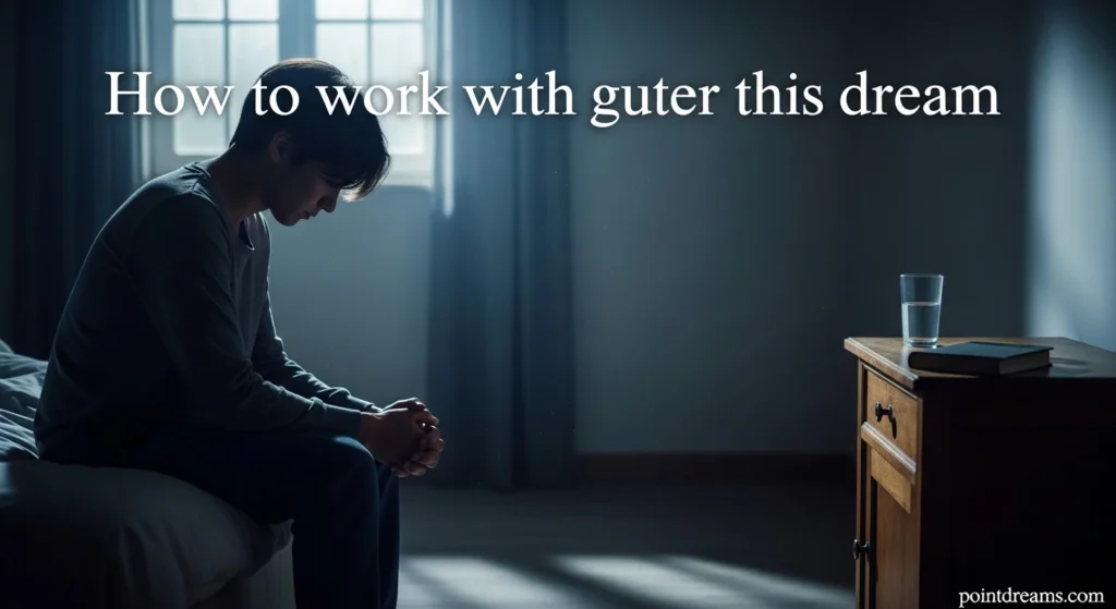 How to work with guilt after this dream
