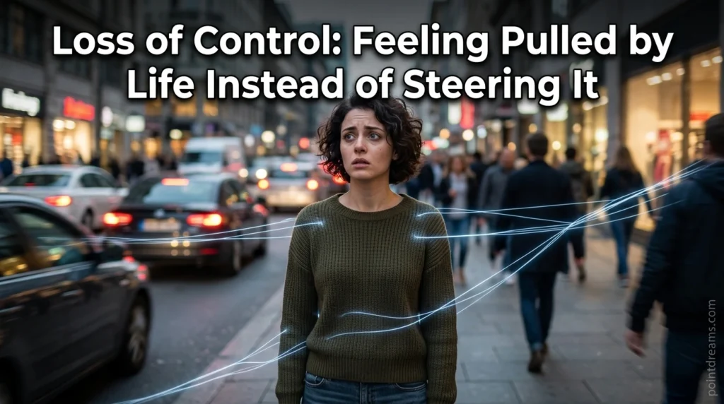 Loss of Control: Feeling Pulled by Life Instead of Steering It