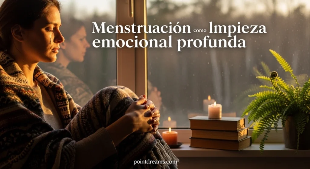 Menstruación como limpieza emocional profunda