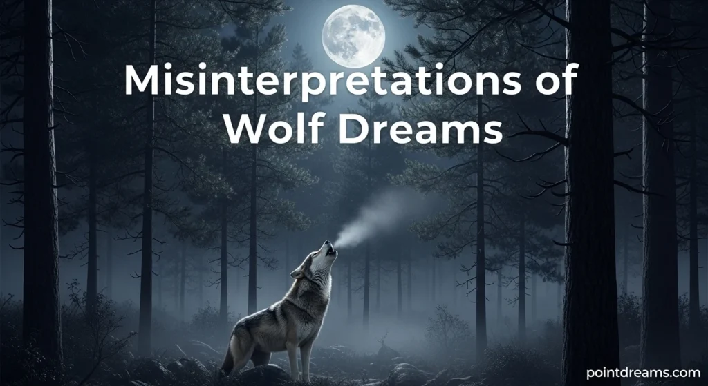 Misinterpretations of wolf dreams