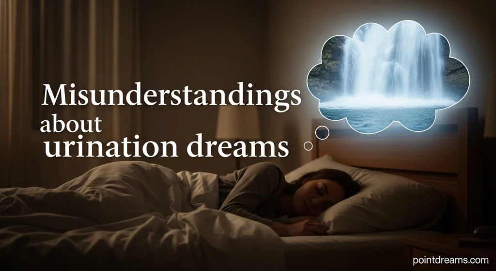 Misunderstandings about urination dreams