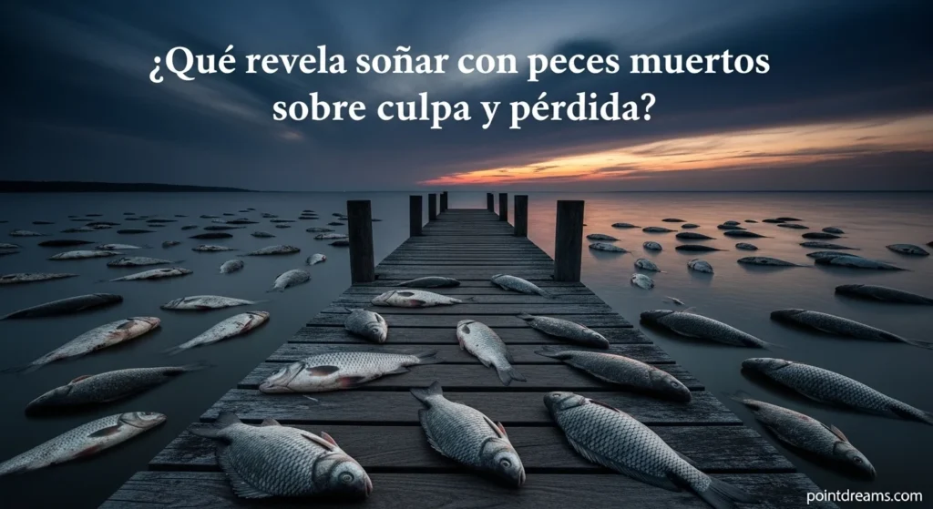 ¿Qué revela soñar con peces muertos sobre culpa y pérdida?