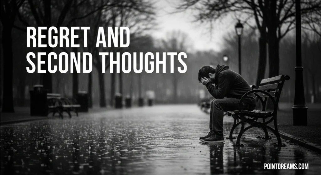 Regret and Second Thoughts
