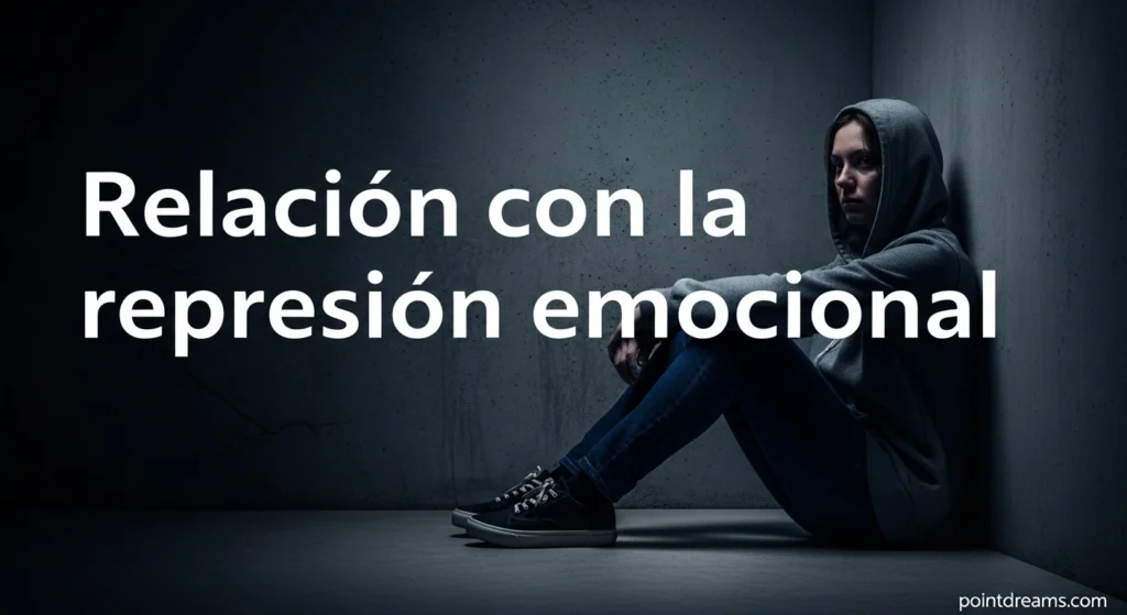 Relación con la represión emocional