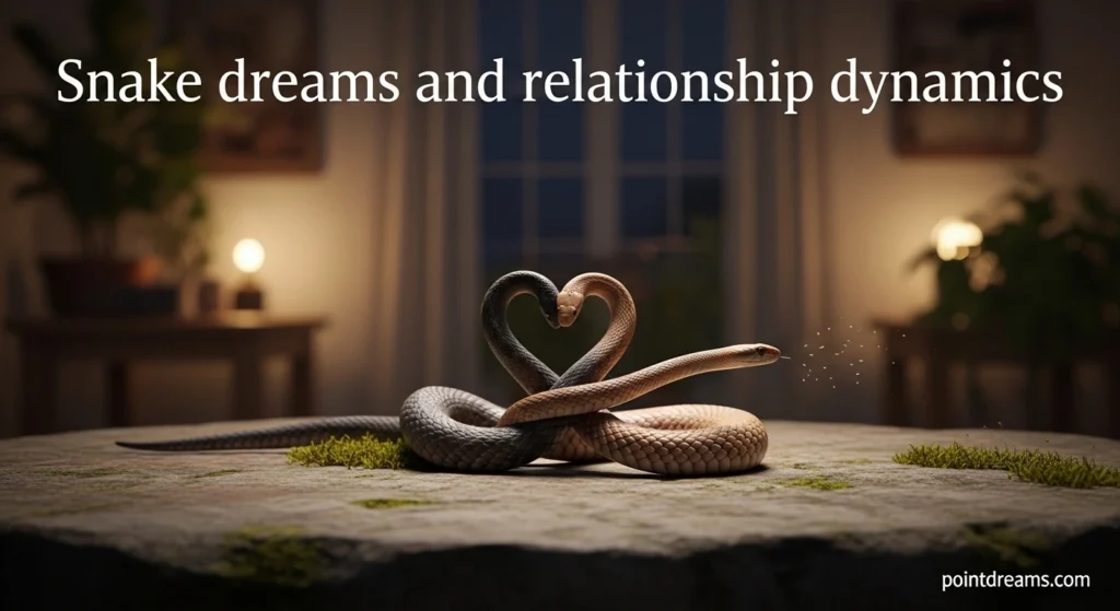 Snake dreams and relationship dynamics