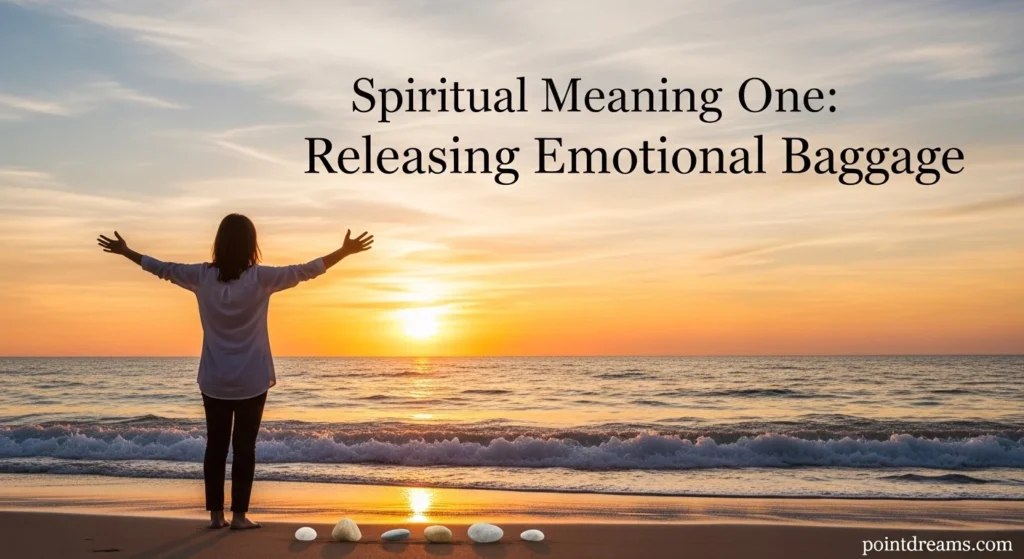 Spiritual Meaning One: Releasing Emotional Baggage