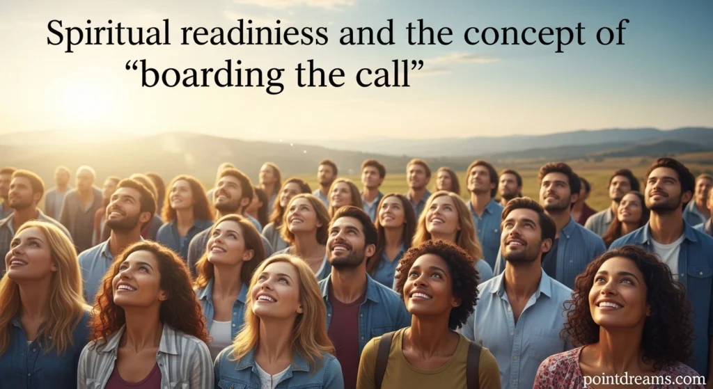 Spiritual readiness and the concept of “boarding the call”