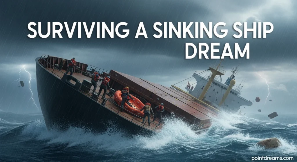 Surviving a Sinking Ship Dream