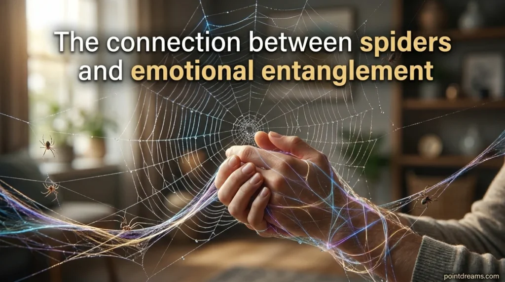 The connection between spiders and emotional entanglement