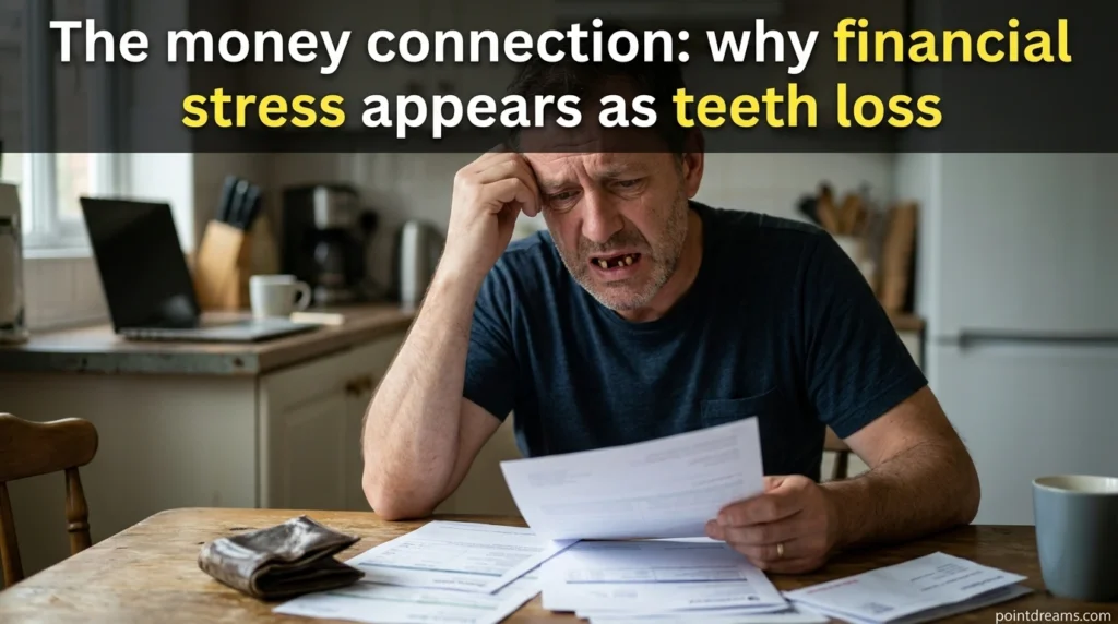 The money connection: why financial stress appears as teeth loss