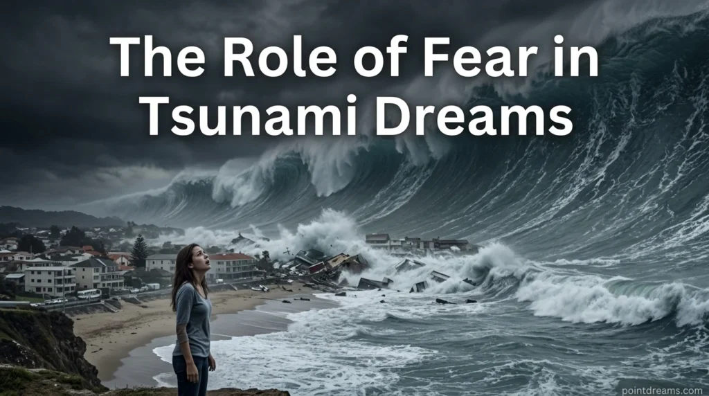 The Role of Fear in Tsunami Dreams