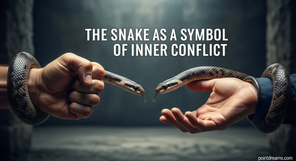 The Snake as a Symbol of Inner Conflict