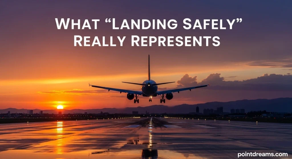 What “Landing Safely” Really Represents