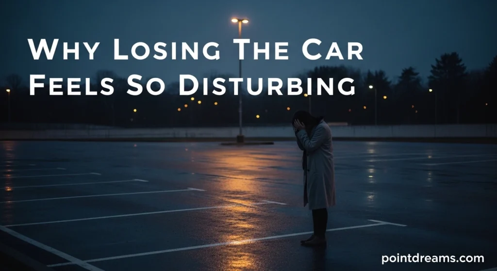 Why Losing the Car Feels So Disturbing